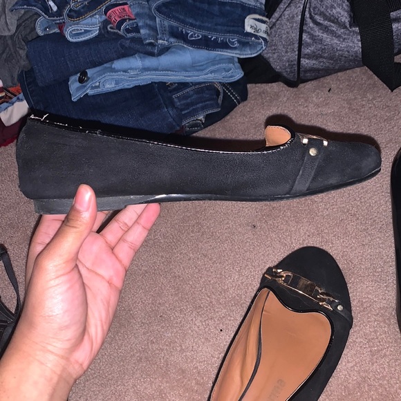 Black Electric Karma Flats - Picture 2 of 3